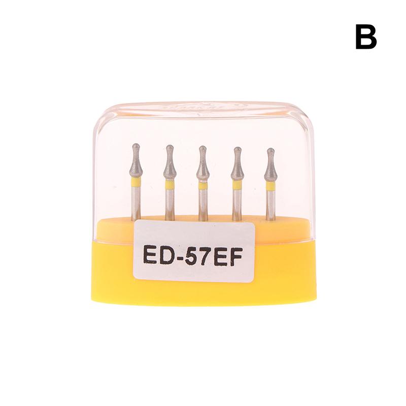 5 Pcs/Box Dental Tooth Contour Trimming Dental Diamond Bur Ed-57F/Ed-57F, Iso 507/024 B
5 Pcs/Box Dental Tooth Contour Trimming Dental Diamond Bur Ed-57F/Ed-57F, Iso 507/024 B