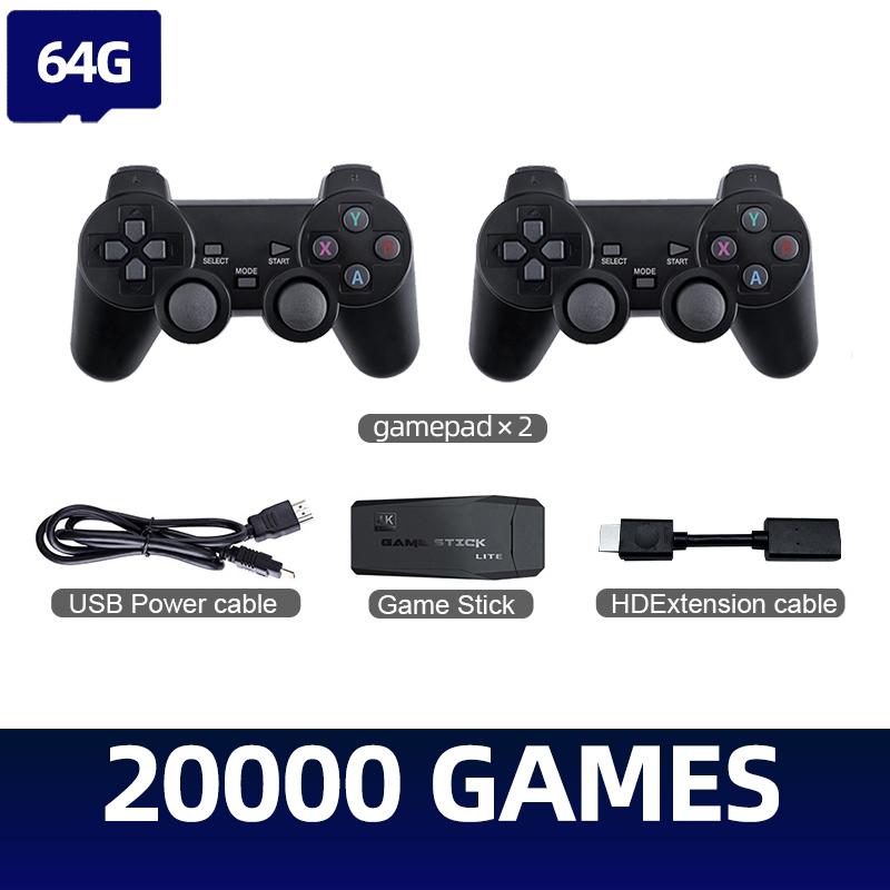 4K Аркадная игровая консоль Game Stick HDMI-совместимая ТВ ретро-консоль для PS1/GBA/FC поддержка DLNA MP3
4K Аркадная игровая консоль Game Stick HDMI-совместимая ТВ ретро-консоль для PS1/GBA/FC поддержка DLNA MP3