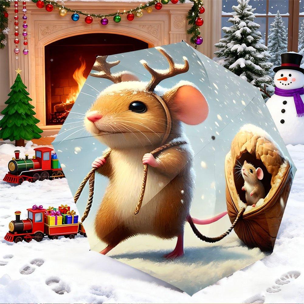 Portable Folding Umbrella with Cute Mouse & Antlers Design - Automatic Open/Close, Compact Travel Umbrella with 8-Rib Sturdy F (as the picture,Iron&8K)
Portable Folding Umbrella with Cute Mouse & Antlers Design - Automatic Open/Close, Compact Travel Umbrella with 8-Rib Sturdy F (as the picture,Iron&8K)