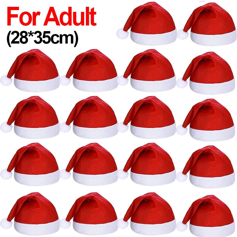Nice Christmas Santa Hats Santa Hats Decorative Red Cap Adults Kids Women Men Funny Decoration Holiday Party Costume Supplies 1pc
Nice Christmas Santa Hats Santa Hats Decorative Red Cap Adults Kids Women Men Funny Decoration Holiday Party Costume Supplies 1pc