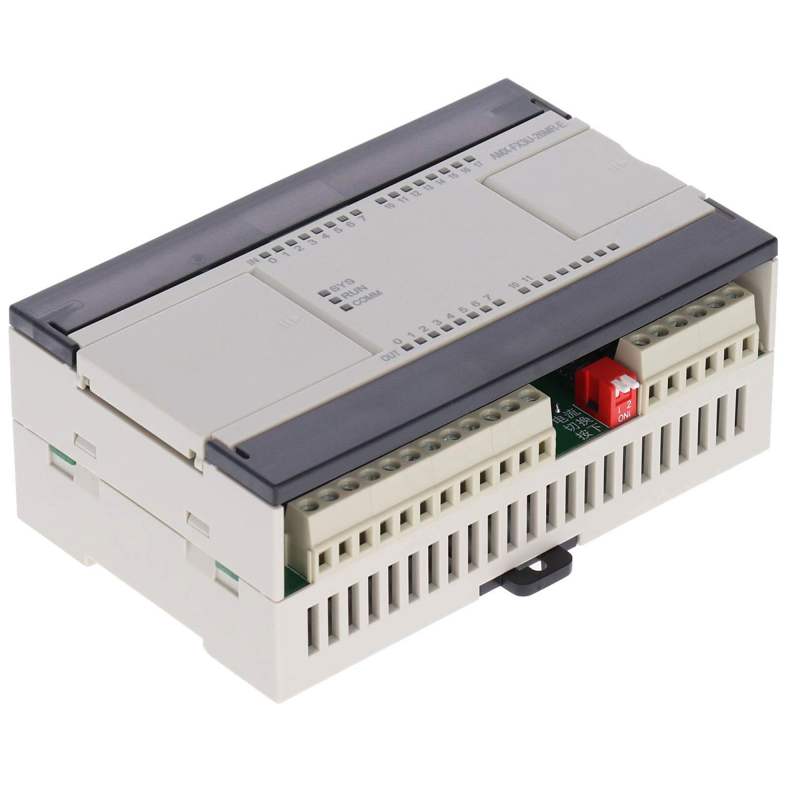 PLC Control Programmable Logic Controller DC24V Analog Ethernet Port Industrial Automation AMX-FX3U-26MR-E
PLC Control Programmable Logic Controller DC24V Analog Ethernet Port Industrial Automation AMX-FX3U-26MR-E