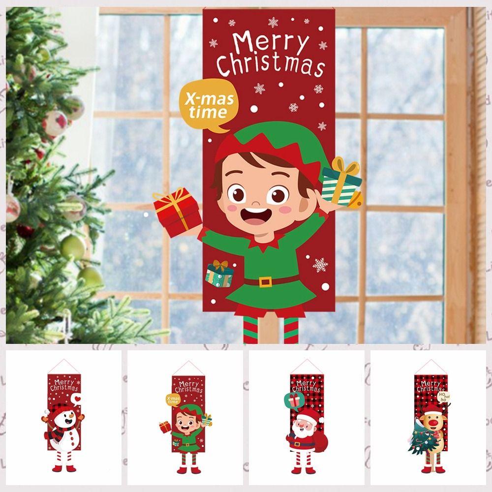 Santa Claus/Snowman/Elk Merry Christmas Hanging Flag Foldable Santa Claus Snowman Banner Door
Santa Claus/Snowman/Elk Merry Christmas Hanging Flag Foldable Santa Claus Snowman Banner Door