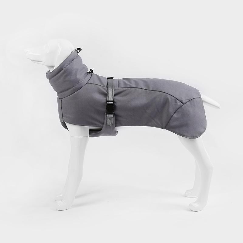 Winter Pet Clothes Soft Warm Belly Cotton Clothes Dog Clothes Sleeveless Shoulder Outdoors Puppy Costume Cotton Pet Products XS сірий
Winter Pet Clothes Soft Warm Belly Cotton Clothes Dog Clothes Sleeveless Shoulder Outdoors Puppy Costume Cotton Pet Products XS сірий