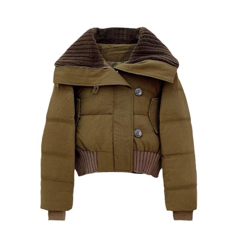 New cotton-padded clothes for women s winter short loose small cotton-padded clothes and cotton-padded jackets for students L хакі
New cotton-padded clothes for women s winter short loose small cotton-padded clothes and cotton-padded jackets for students L хакі