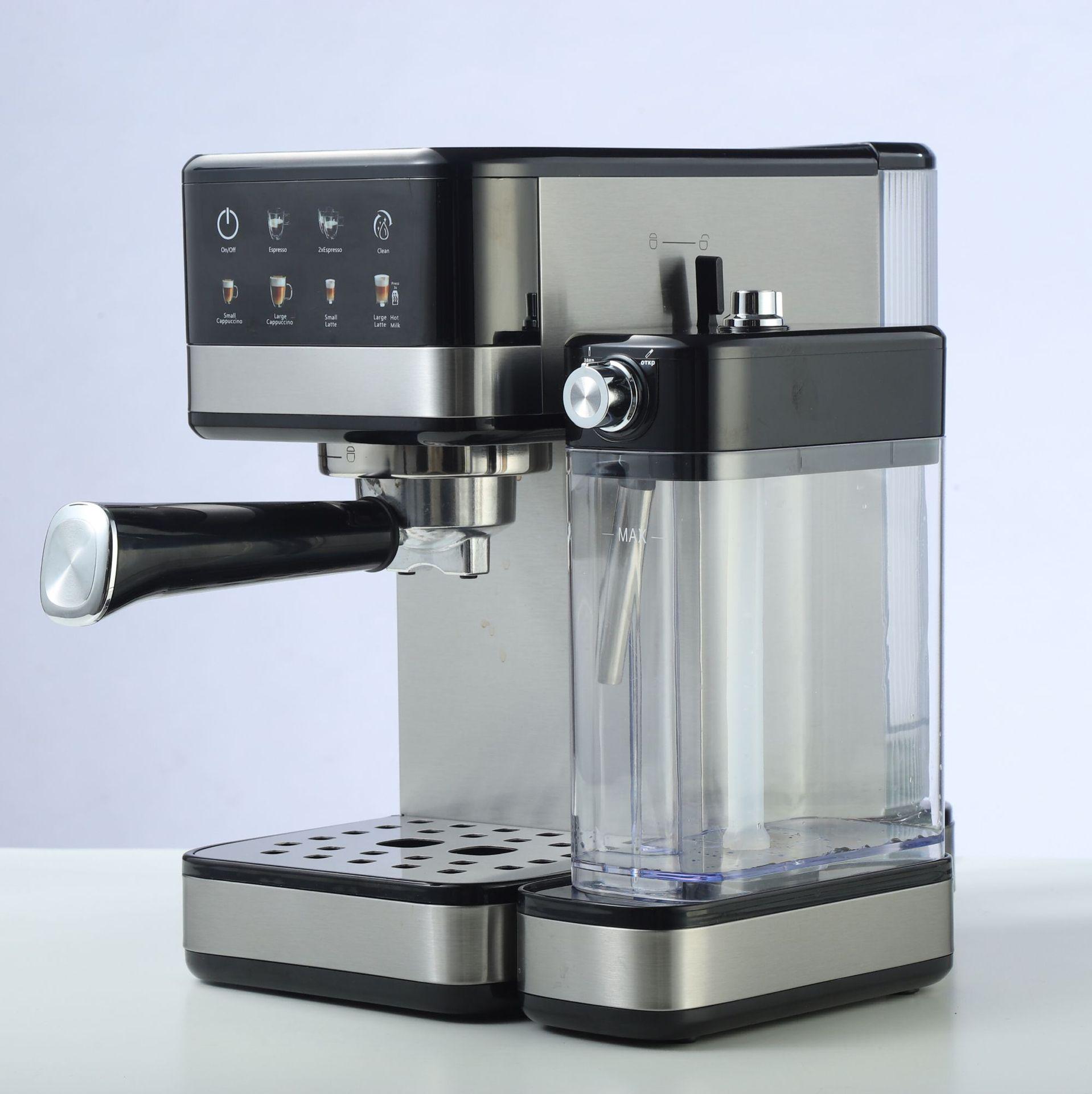 Home Fancy Coffee Machine: Automatic Milk Frother, Latte Art, 20-bar Pressure, Touchscreen. CN Plug Adapter срібний
Home Fancy Coffee Machine: Automatic Milk Frother, Latte Art, 20-bar Pressure, Touchscreen. CN Plug Adapter срібний