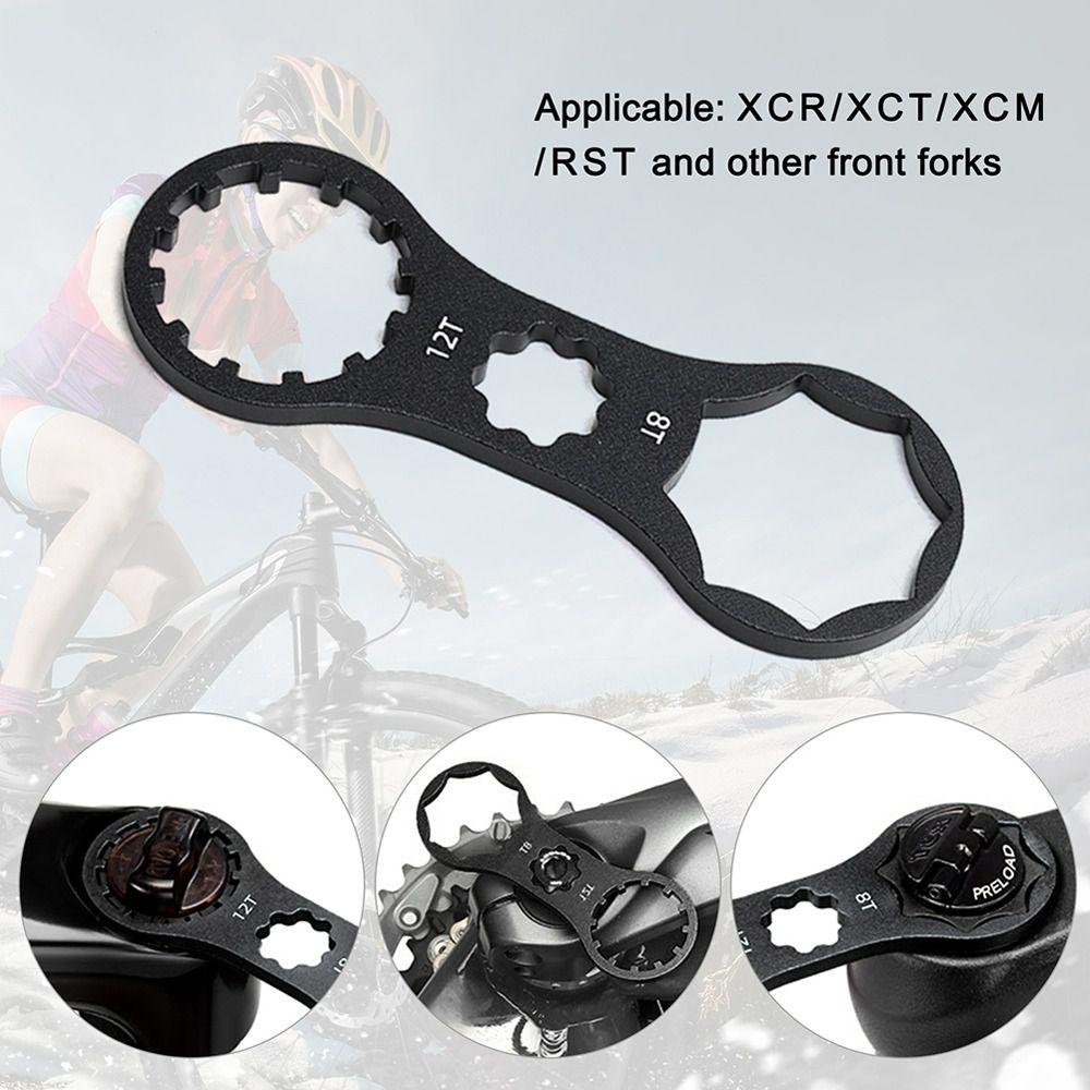 Accessories MTB Bike Fork Installation Spanner Fork Shoulder Wrench Removal Tool Repair Tools
Accessories MTB Bike Fork Installation Spanner Fork Shoulder Wrench Removal Tool Repair Tools