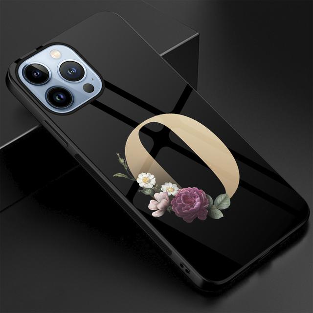 Чехол для телефона с цветочными буквами для Iphone 14pro Max 13 11 12 Mini Xs Xr X 7 8 6s Plus Se 2022, роскошный чехол из закаленного стекла, чехол For iPhone 12
Чехол для телефона с цветочными буквами для Iphone 14pro Max 13 11 12 Mini Xs Xr X 7 8 6s Plus Se 2022, роскошный чехол из закаленного стекла, чехол For iPhone 12