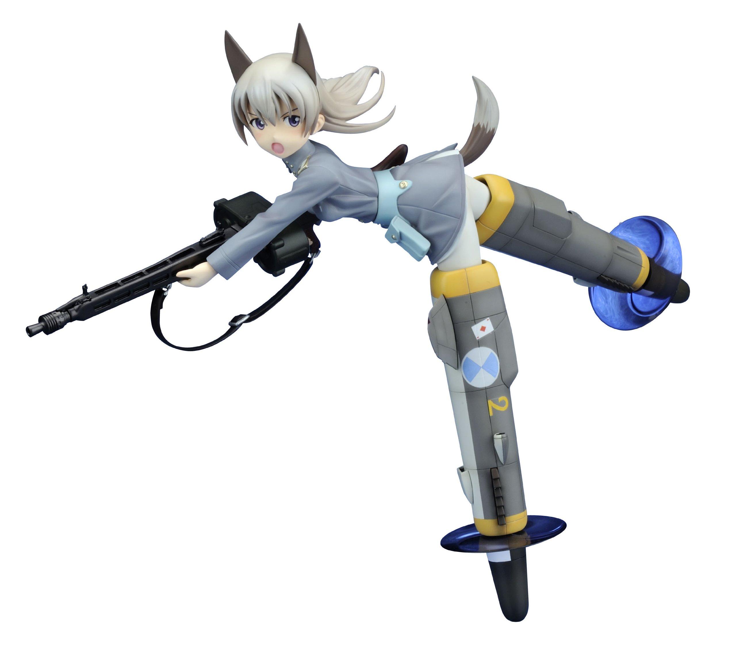 Strike Witches Eira Ilmatar Juutilainen в масштабе готовый продукт, окрашенный в ПВХ, 1/8
Strike Witches Eira Ilmatar Juutilainen в масштабе готовый продукт, окрашенный в ПВХ, 1/8