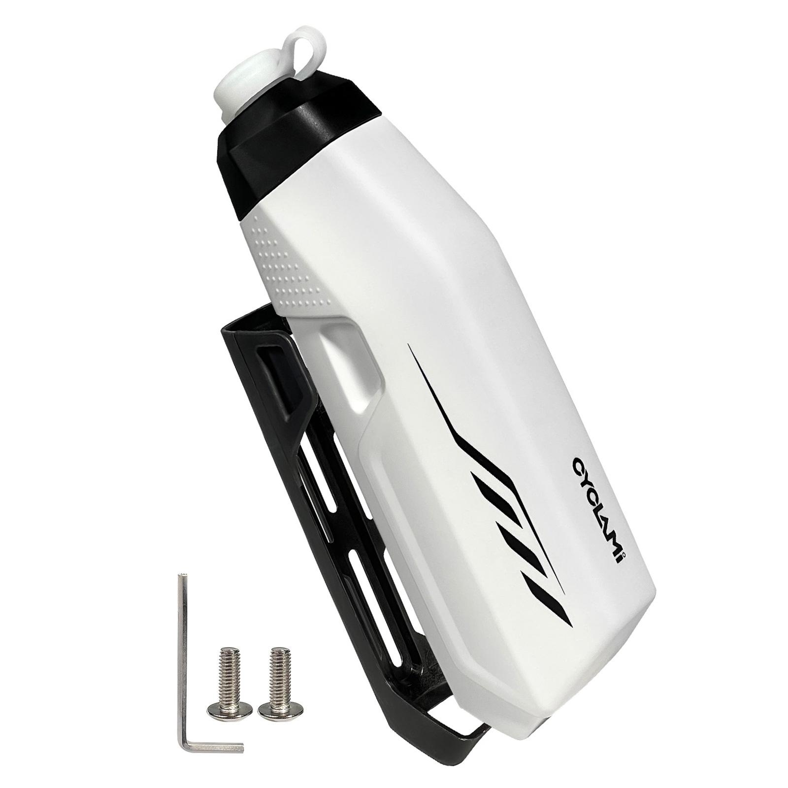 650ml Aerodynamic Water Bottle Bracket Set Squeeze To Drink Design Pneumatic Cycling Water Bottle for Road Mountain Bicycle белый
650ml Aerodynamic Water Bottle Bracket Set Squeeze To Drink Design Pneumatic Cycling Water Bottle for Road Mountain Bicycle белый