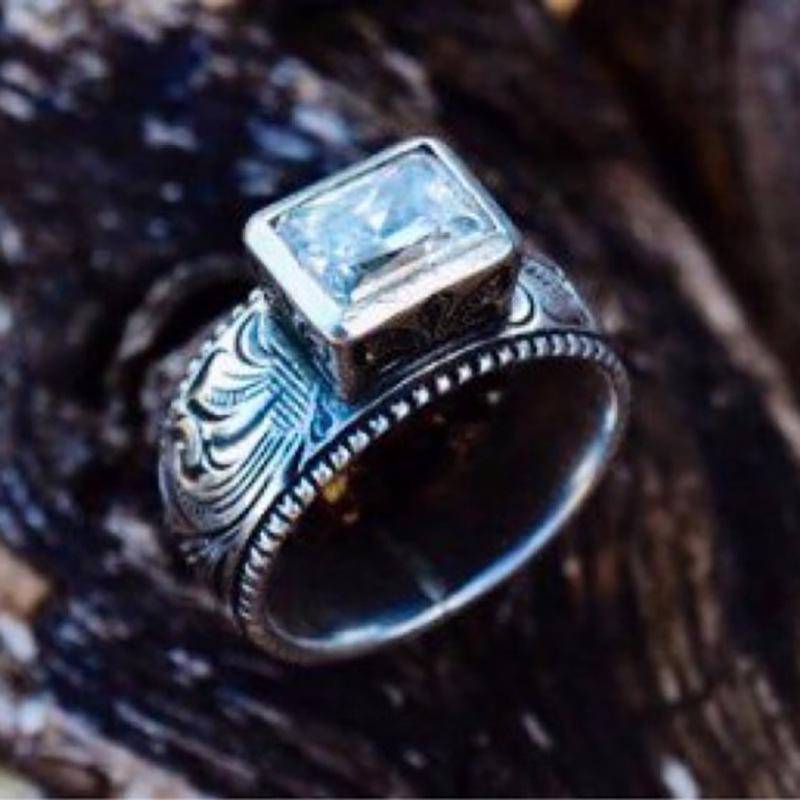 Jianjie Men s Classic Wish Ring Set with White Zirconia - European & American Style Size 9
Jianjie Men s Classic Wish Ring Set with White Zirconia - European & American Style Size 9