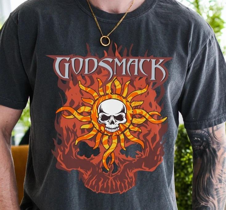 Godsmack T-Shirt Heavy Metal Rock Band on Vintage Black Comfort Colors 1717 Tee L
Godsmack T-Shirt Heavy Metal Rock Band on Vintage Black Comfort Colors 1717 Tee L