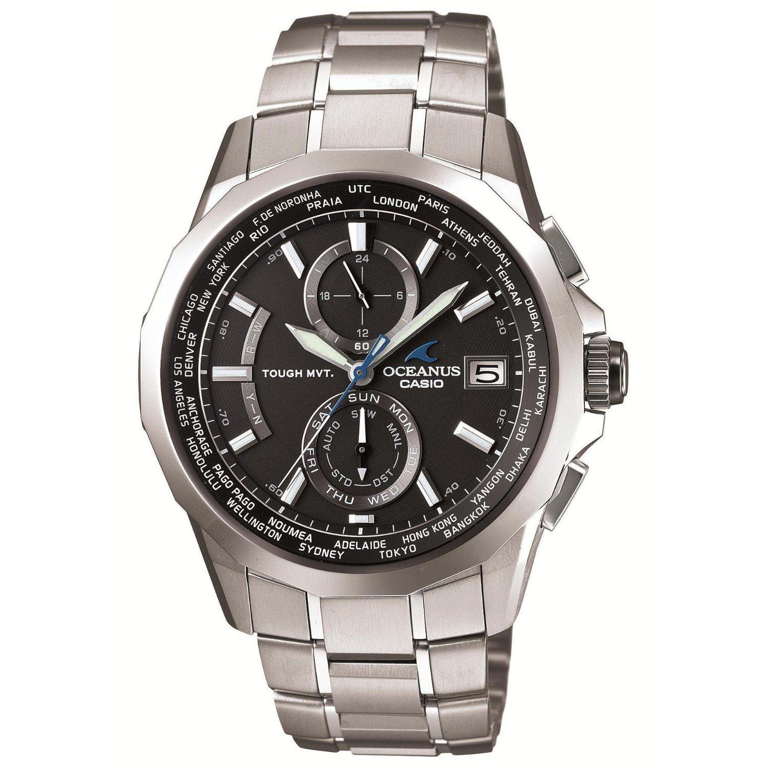 Casio Oceanus Manta Watch, Radio Solar Watch, Compatible with 6 Stations Worldwide, OCW-S2000-1A2JF, Silver
Casio Oceanus Manta Watch, Radio Solar Watch, Compatible with 6 Stations Worldwide, OCW-S2000-1A2JF, Silver