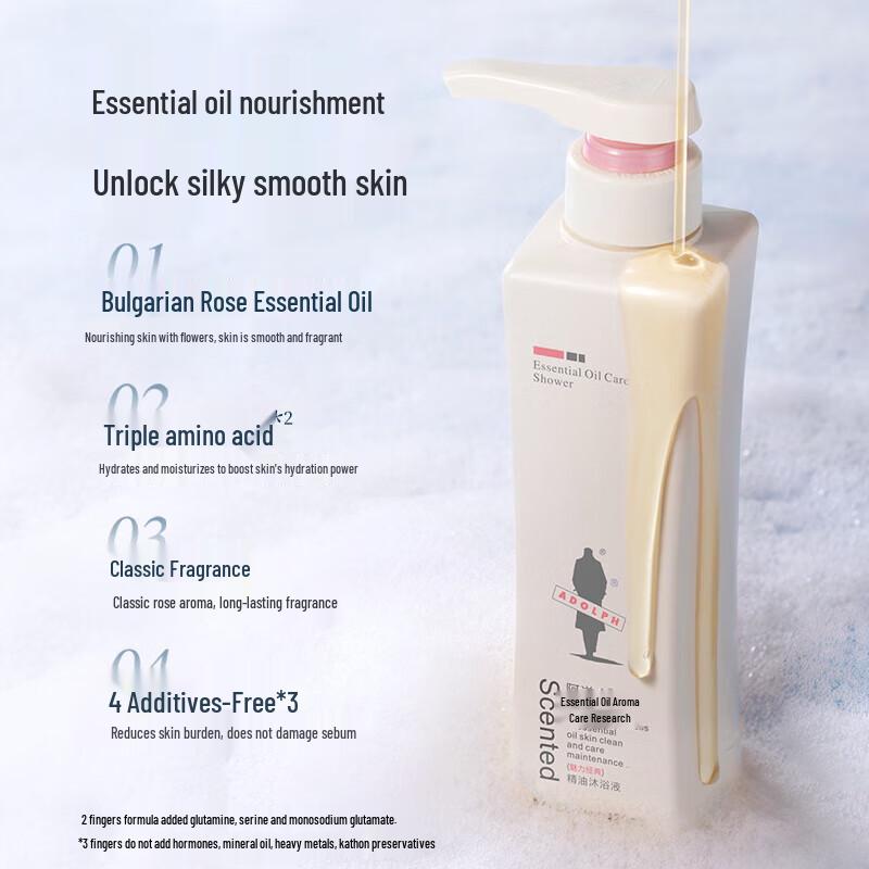 Adolph Essential Oil Moisturizing Shower Gel
Adolph Essential Oil Moisturizing Shower Gel