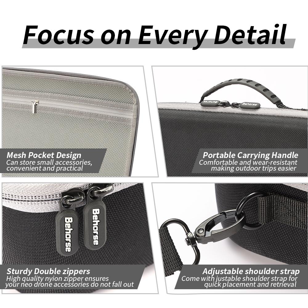 Handbag For DJI Neo Fly More Combo Storage Bag Waterproof Carrying Shoulder Case For DJI Neo RC2/RC N3 Drone Accessories
Handbag For DJI Neo Fly More Combo Storage Bag Waterproof Carrying Shoulder Case For DJI Neo RC2/RC N3 Drone Accessories