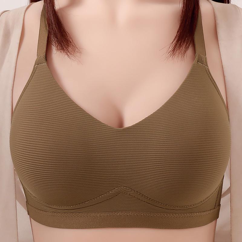 Удобный женский бюстгальтер пуш-ап без косточек с боковой поддержкой и защитой от провисания для большой груди XL кофейный
Удобный женский бюстгальтер пуш-ап без косточек с боковой поддержкой и защитой от провисания для большой груди XL кофейный