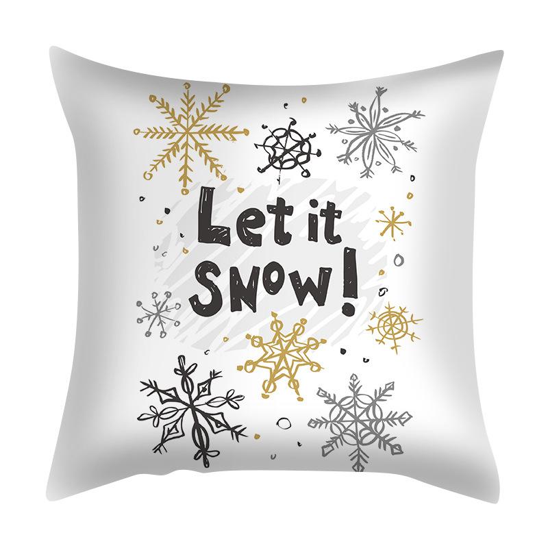 Наволочка с рисунком из мультфильма, Рождественская скандинавская трансграничная Специальная подушка для гостиной, спальни, праздничная подушка 40x40cm
Наволочка с рисунком из мультфильма, Рождественская скандинавская трансграничная Специальная подушка для гостиной, спальни, праздничная подушка 40x40cm