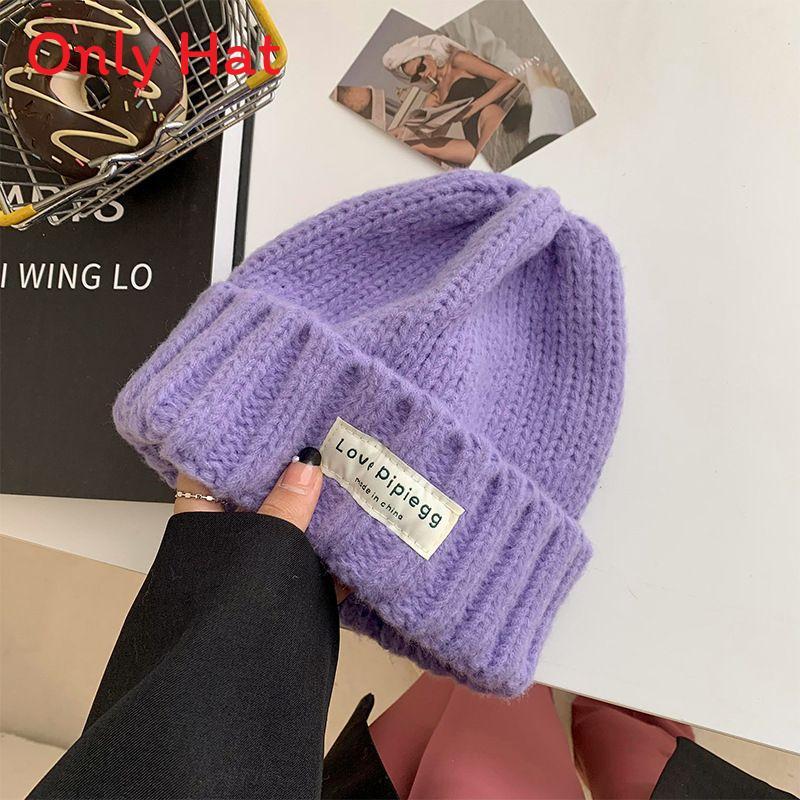 College Style Knitted Hat For Women With Warm Fleece For Winter Outdoor Activities LightPurple
College Style Knitted Hat For Women With Warm Fleece For Winter Outdoor Activities LightPurple