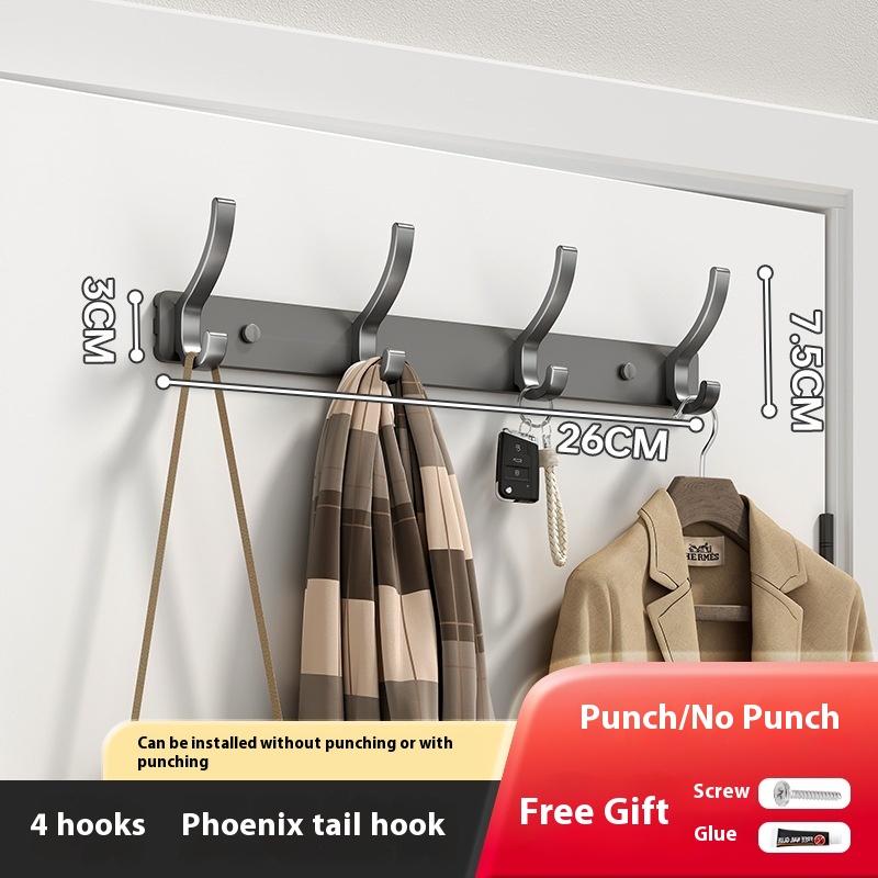 Черные крючки для халата, вешалка для полотенец, настенная стойка с гвоздями, крючки для пальто, держатель для одежды для ванной комнаты, кухонные аксессуары Gray 4 hook
Черные крючки для халата, вешалка для полотенец, настенная стойка с гвоздями, крючки для пальто, держатель для одежды для ванной комнаты, кухонные аксессуары Gray 4 hook
