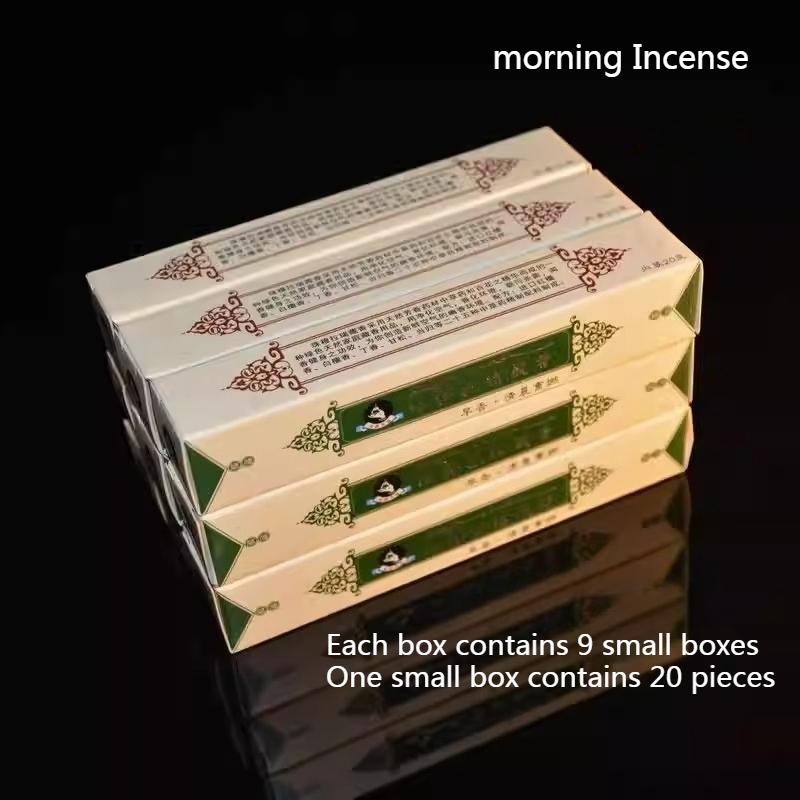 Morning/Evening Tibetan Incense Stick Temple Worship of Buddha Indoor Purifying The Air Calm The Mind Help with Sleep Joss Stick morning Incense
Morning/Evening Tibetan Incense Stick Temple Worship of Buddha Indoor Purifying The Air Calm The Mind Help with Sleep Joss Stick morning Incense