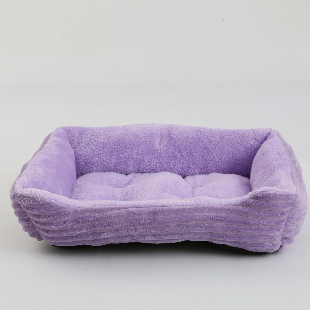 Квадратная лежанка для домашних животных - Мягкая плюшевая лежанка для собак и кошек конфетного цвета для маленьких пород (Тедди, померанский шпиц) L (65X45CM) фиолетовый
Квадратная лежанка для домашних животных - Мягкая плюшевая лежанка для собак и кошек конфетного цвета для маленьких пород (Тедди, померанский шпиц) L (65X45CM) фиолетовый