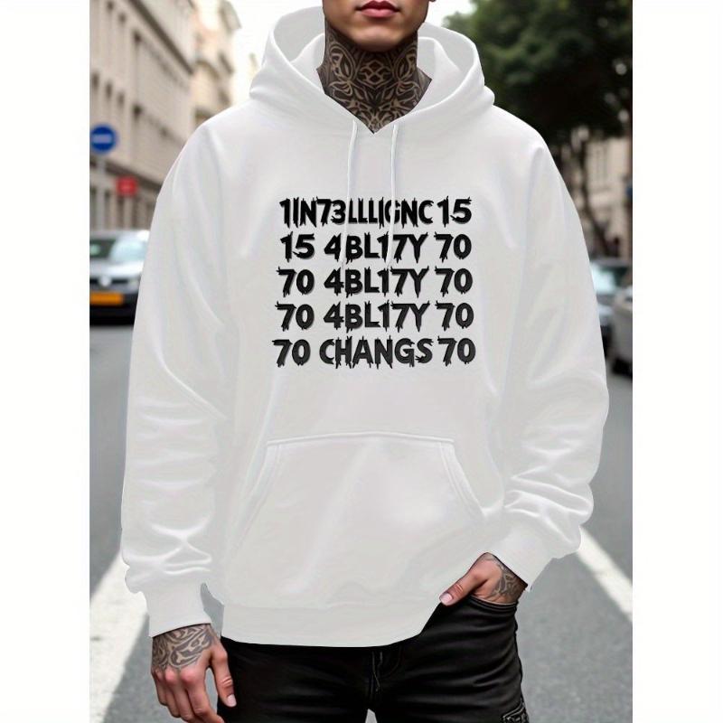 Ribbed Cuffs & Anti-Pilling, Men s Hooded Sweatshirt XXL білий
Ribbed Cuffs & Anti-Pilling, Men s Hooded Sweatshirt XXL білий