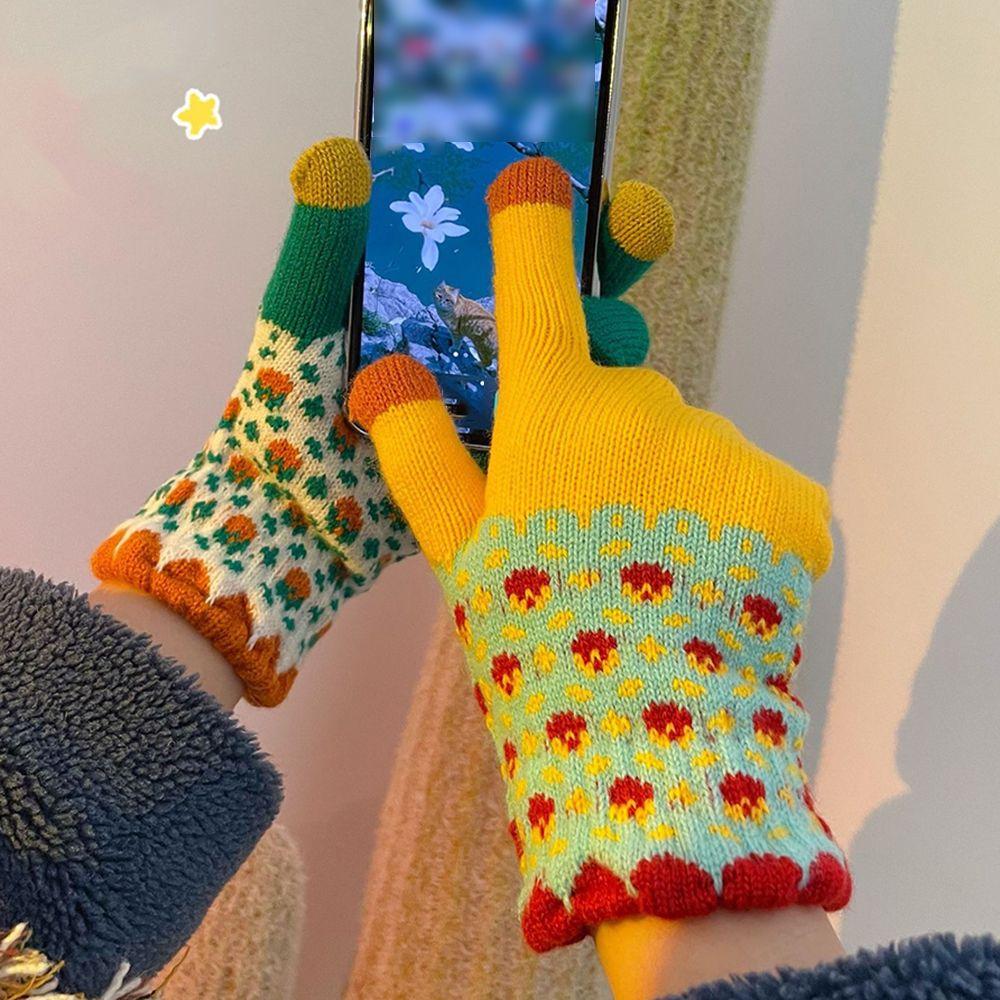 Ridding Skiing Wave Shaped Stretch Knit Mittens Winter Gloves Driving Gloves Touch Screen Gloves
Ridding Skiing Wave Shaped Stretch Knit Mittens Winter Gloves Driving Gloves Touch Screen Gloves