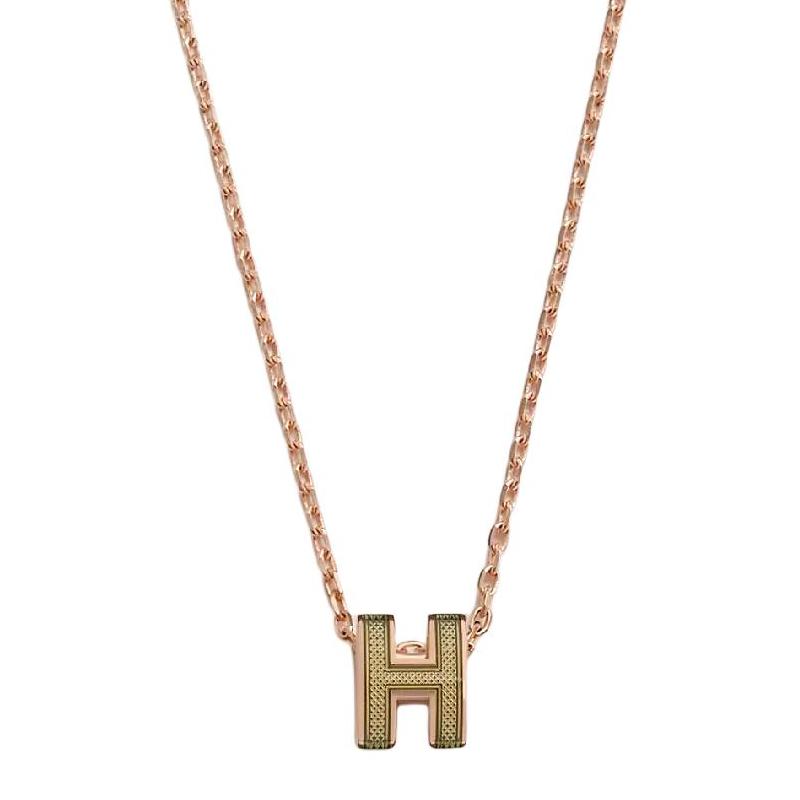 Hermes Mini Pop H Splash Lacquered Metal Necklace Women necklace Beige Natural H100073FOF5 Box+Shopping Bag
Hermes Mini Pop H Splash Lacquered Metal Necklace Women necklace Beige Natural H100073FOF5 Box+Shopping Bag