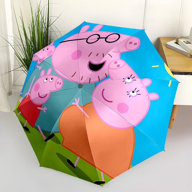 Peppa Pig Family Automatic Opening and Closing, 8 rib Structure Portable Umbrella, Suitable for Men and Women in All Seasons Perfect Gift f
Peppa Pig Family Automatic Opening and Closing, 8 rib Structure Portable Umbrella, Suitable for Men and Women in All Seasons Perfect Gift f