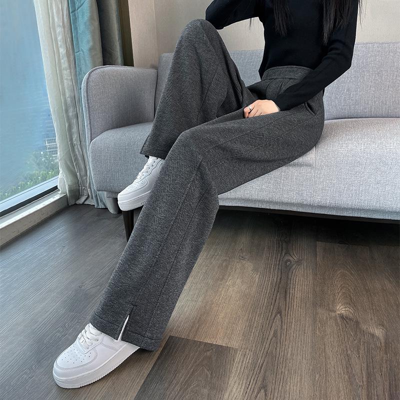 Женские брюки с высокой талией, утолщенные, на флисовой подкладке «елочка», с широкими штанинами, для осени и зимы S
Женские брюки с высокой талией, утолщенные, на флисовой подкладке «елочка», с широкими штанинами, для осени и зимы S