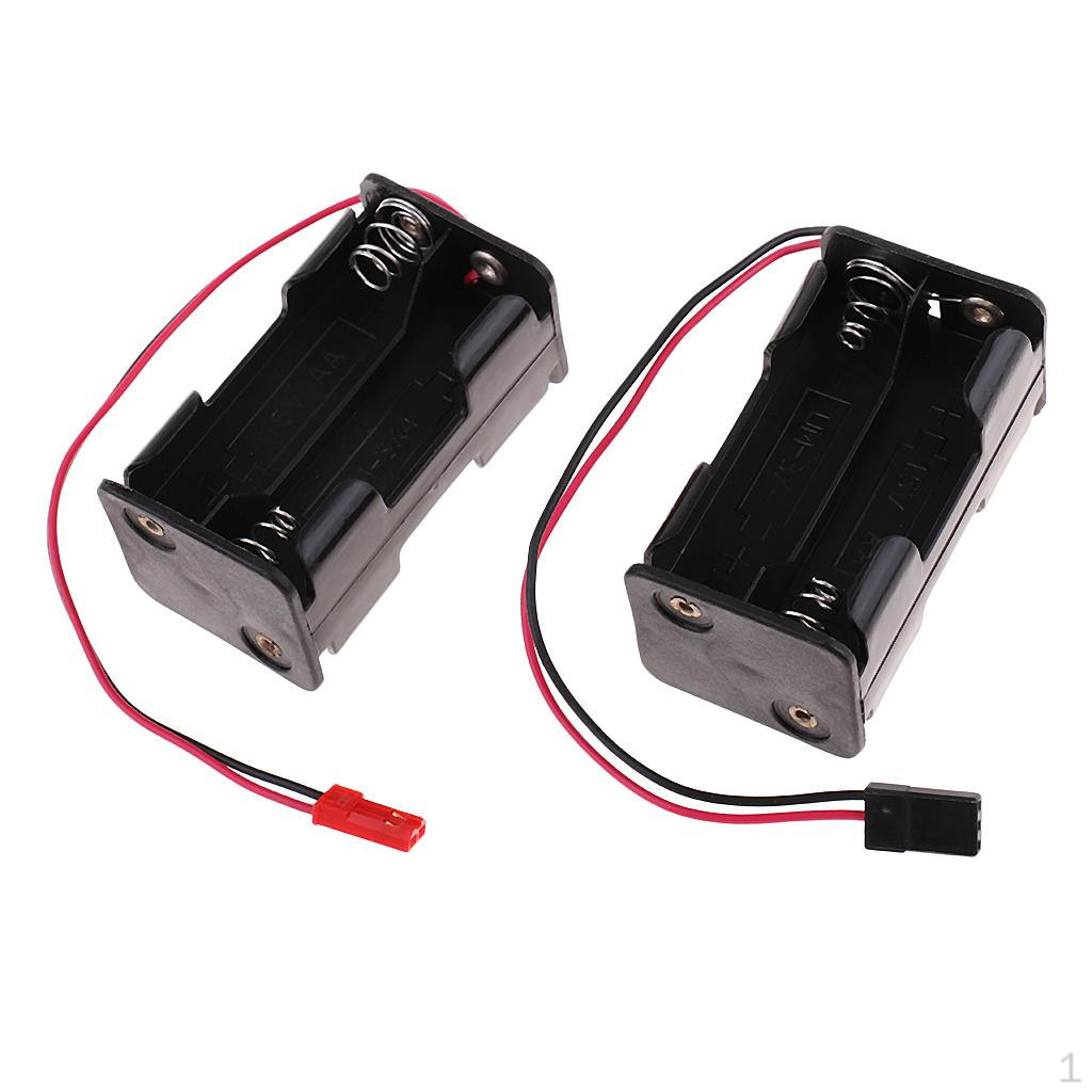 Set/2Pcs AA Battery Holder Case Plastic Box RC Parts Accessory for Output DC
Set/2Pcs AA Battery Holder Case Plastic Box RC Parts Accessory for Output DC