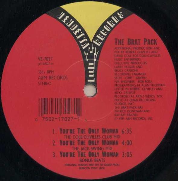 12-дюймовая пластинка BRAT PACK - Ты единственная женщина VE7027 Vendetta Record 1989 США Танцевальная и электронная Б/У
12-дюймовая пластинка BRAT PACK - Ты единственная женщина VE7027 Vendetta Record 1989 США Танцевальная и электронная Б/У