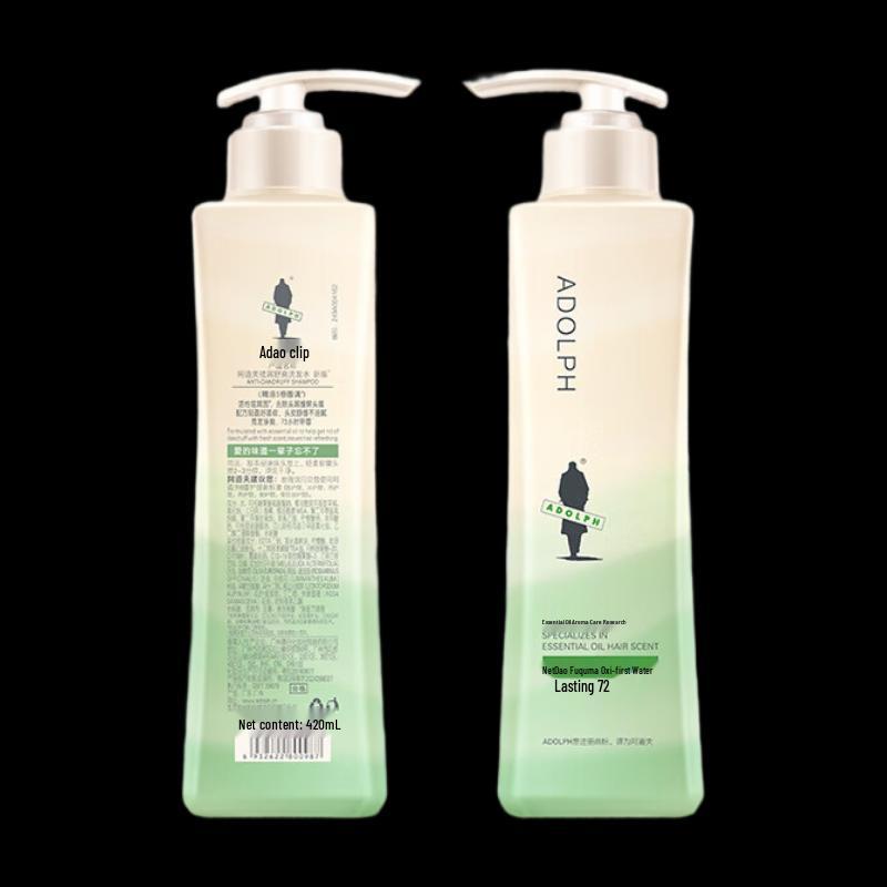 Adolph Anti-Dandruff Essential Oil Shampoo
Adolph Anti-Dandruff Essential Oil Shampoo