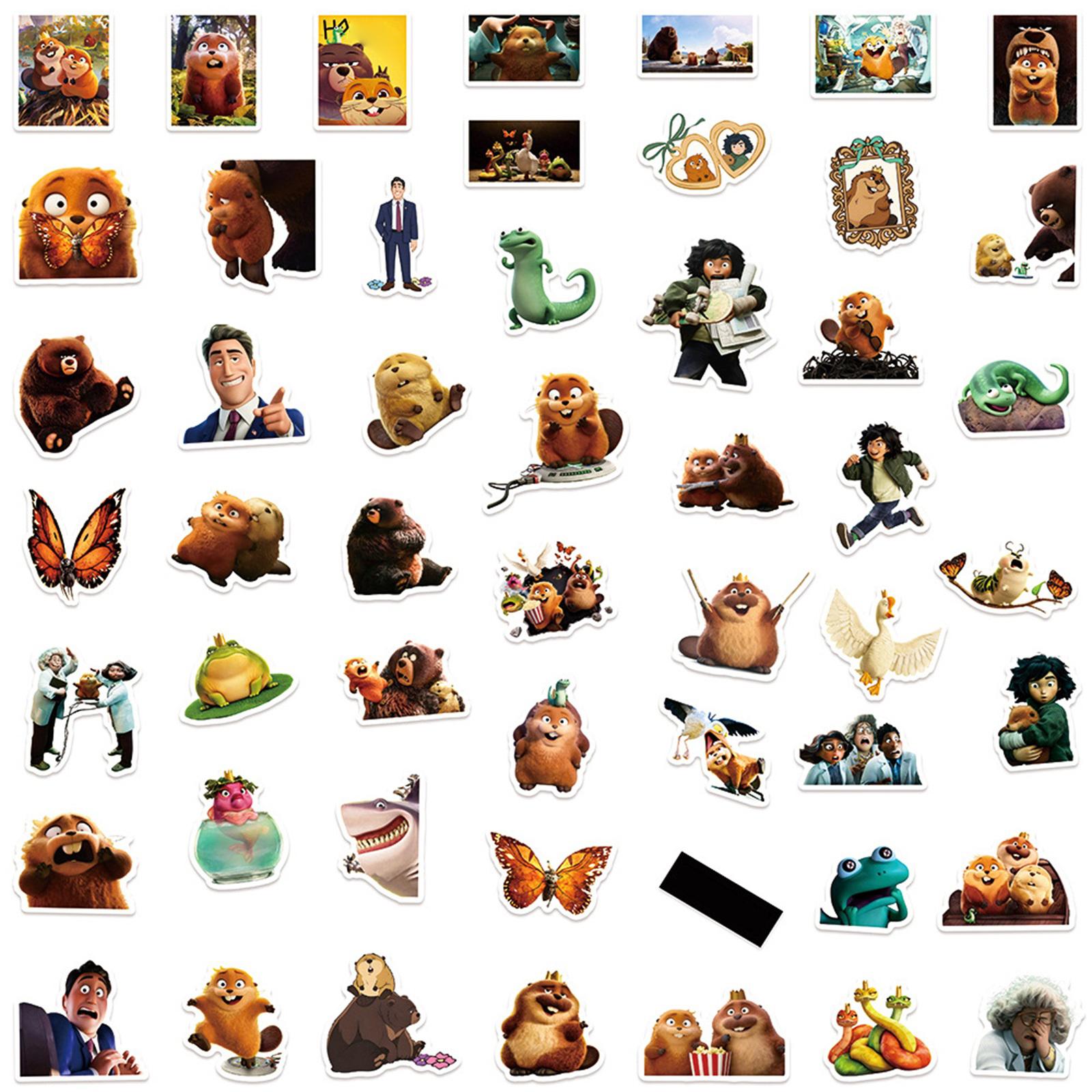 50 Pieces Cartoon Character Waterproof Stickers for DIY Decoration Laptop Car Water Bottle Scrapbook Phone Case Accessories One Size
50 Pieces Cartoon Character Waterproof Stickers for DIY Decoration Laptop Car Water Bottle Scrapbook Phone Case Accessories One Size