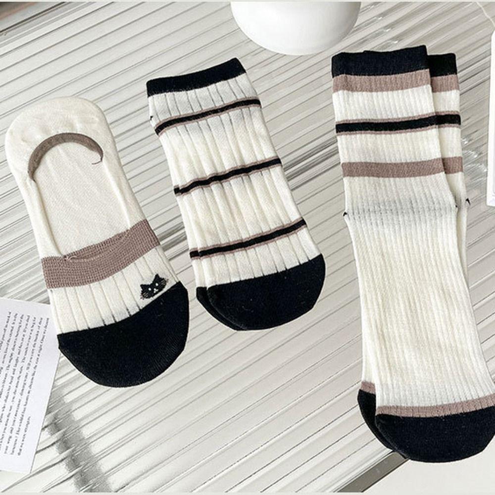 Summer Simple Gauze Elastic Fashion Stripe Women Thin Socks Korean Style Socks Glitter Silk Hosiery G
Summer Simple Gauze Elastic Fashion Stripe Women Thin Socks Korean Style Socks Glitter Silk Hosiery G