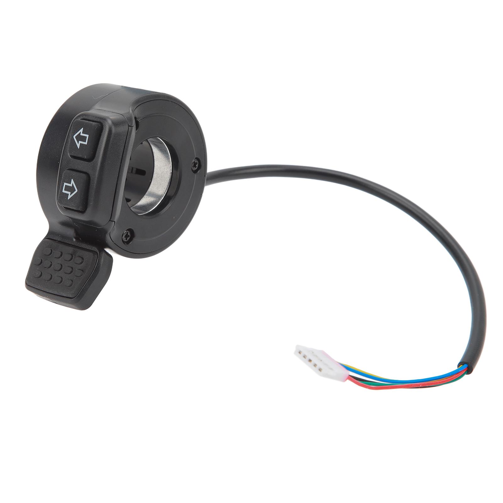 Electric Scooter Thumb Finger Throttle with Left Right Steering Switch Electric Bike Bicycle Thumb
Electric Scooter Thumb Finger Throttle with Left Right Steering Switch Electric Bike Bicycle Thumb