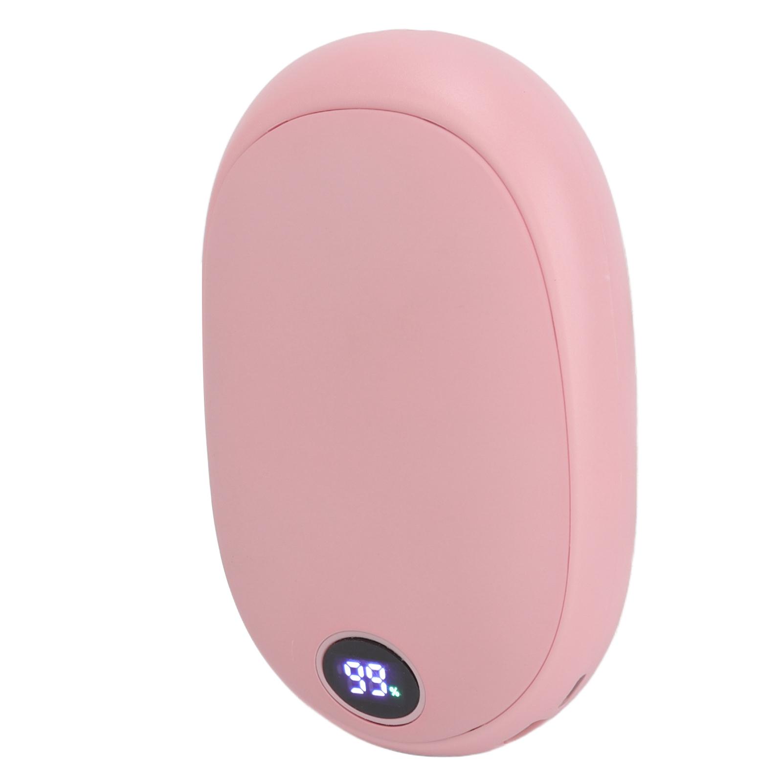 Electronic Hand Warmer Adjustable Temperature LCD Display Portable Rechargeable USB Mini Hand Warmer for Winter Pink
Electronic Hand Warmer Adjustable Temperature LCD Display Portable Rechargeable USB Mini Hand Warmer for Winter Pink