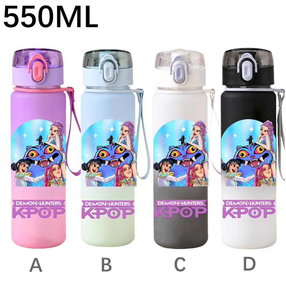 550ML KPop Demon Hunters Cartoon Print Sport Water Bottle Leak Proof Water Cup Outdoor Sports Drinking Bottle Birthday Gifts B-1PCS
550ML KPop Demon Hunters Cartoon Print Sport Water Bottle Leak Proof Water Cup Outdoor Sports Drinking Bottle Birthday Gifts B-1PCS
