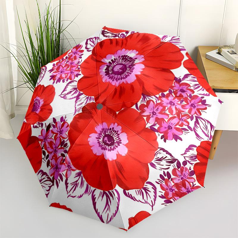 1pc Floral Pattern Automatic Open/close Folding Umbrella, Compact Portable Travel Umbrella, Cute Umbrella, Durable Construction yy260328031
1pc Floral Pattern Automatic Open/close Folding Umbrella, Compact Portable Travel Umbrella, Cute Umbrella, Durable Construction yy260328031