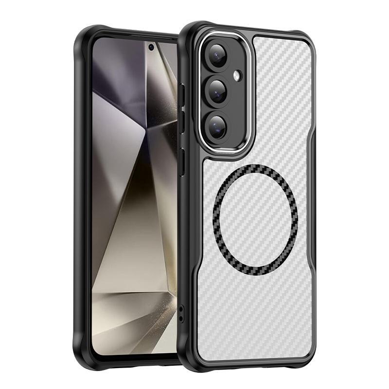 Samsung Galaxy S24 FE Case, Magnetic Carbon Fiber Transparent Phone Case Cover for Samsung Galaxy S24 FE чёрный
Samsung Galaxy S24 FE Case, Magnetic Carbon Fiber Transparent Phone Case Cover for Samsung Galaxy S24 FE чёрный