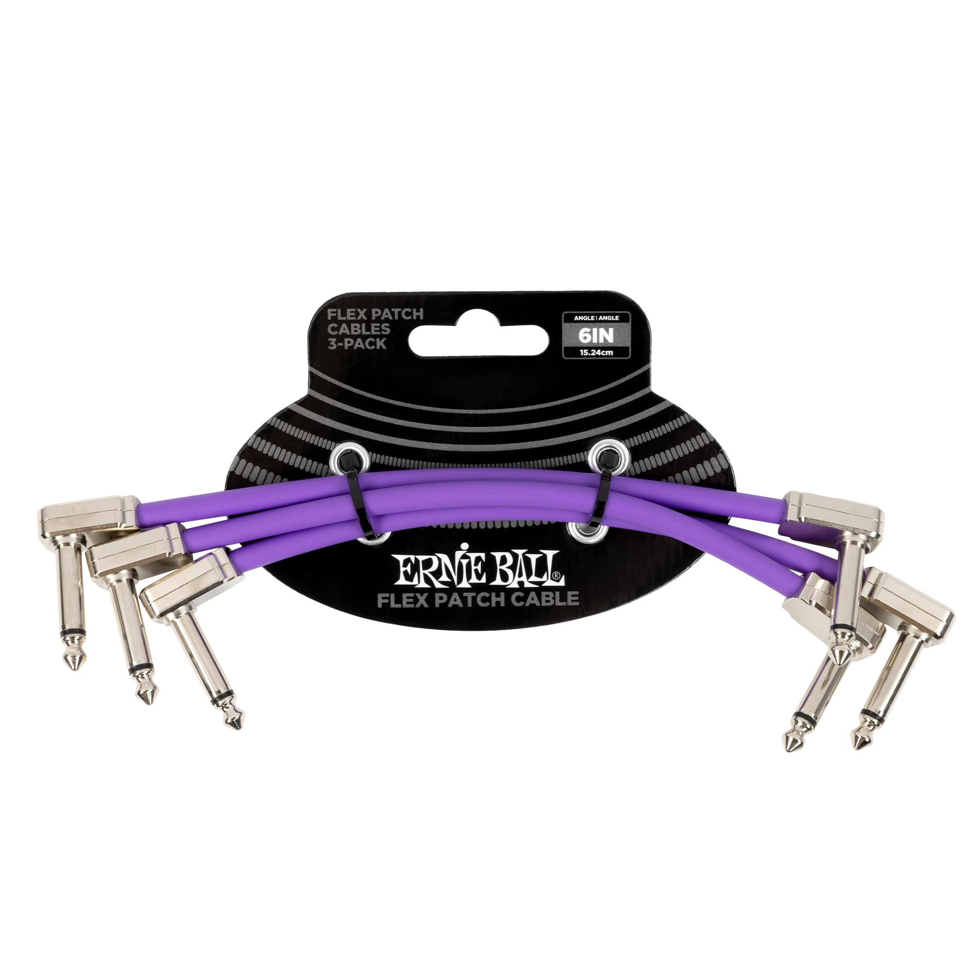 ERNIE BALL Ernie Ball Patch Cable Flex Patch Cables 6452 Purple 6 inch 15cm 3Pack Guitar/Bass
ERNIE BALL Ernie Ball Patch Cable Flex Patch Cables 6452 Purple 6 inch 15cm 3Pack Guitar/Bass