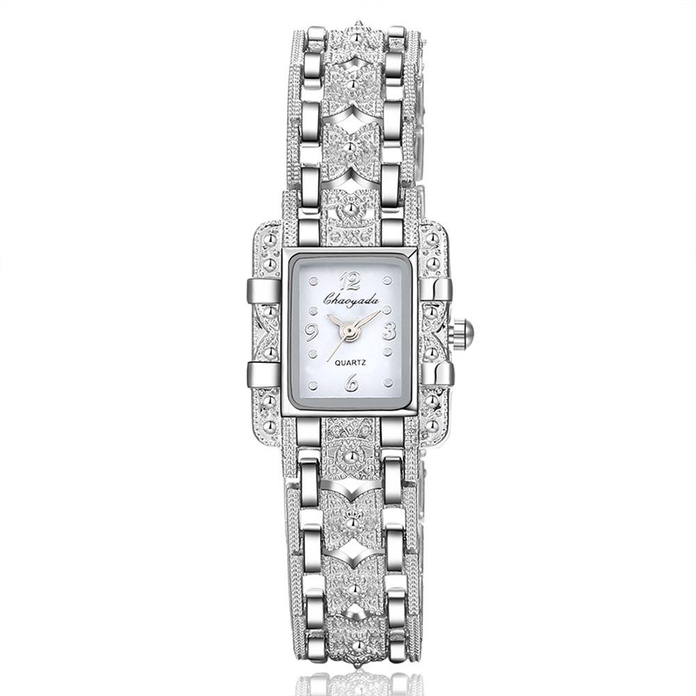 Watch Dial Square With Quartz Movement Alloy Strap Set Rhinestone Color Silver білий
Watch Dial Square With Quartz Movement Alloy Strap Set Rhinestone Color Silver білий