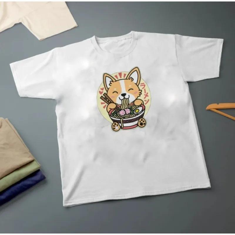 Kawaii RaUnisex Cute Anime Dog Corgis Japanese Noodles Short Sleeve TShirt Women Clothing Fashion Summer Streetwear Graphic Y2Ktop 4XL
Kawaii RaUnisex Cute Anime Dog Corgis Japanese Noodles Short Sleeve TShirt Women Clothing Fashion Summer Streetwear Graphic Y2Ktop 4XL