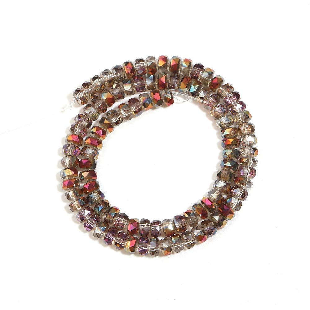 55-140pcs/lot 4/6/8/10mm Faceted Crystal Beads AB Color Glass Beads Wheel Shape Spacer Beads For Jewelry Making DIY Accessories 4x3mm apx 140pcs
55-140pcs/lot 4/6/8/10mm Faceted Crystal Beads AB Color Glass Beads Wheel Shape Spacer Beads For Jewelry Making DIY Accessories 4x3mm apx 140pcs