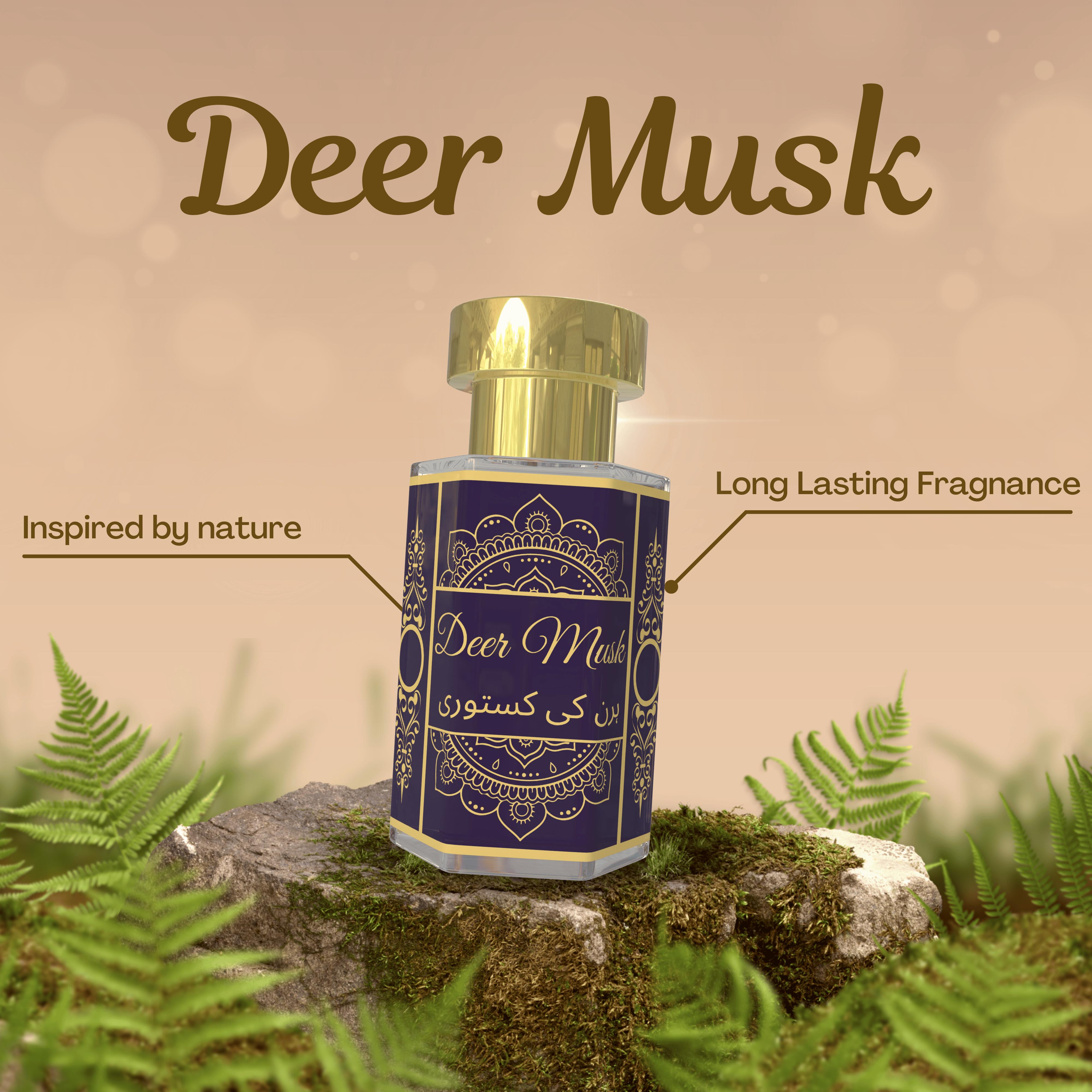 Deer Musk Attar – Rich Oriental Perfume Oil – Long Lasting – Non-Alcoholic – Unisex Pack= 5ml
Deer Musk Attar – Rich Oriental Perfume Oil – Long Lasting – Non-Alcoholic – Unisex Pack= 5ml