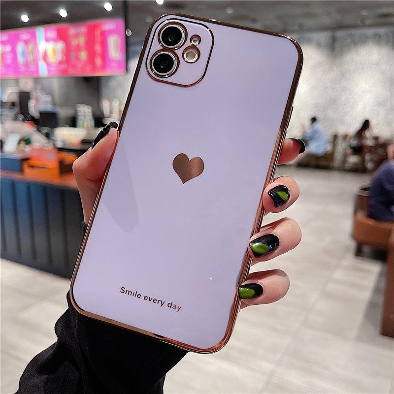 Мягкий чехол с гальваническим покрытием Love Heart для Iphone 11 13 12 14pro Max Xr Xs Max X Xs 7 8 Plus Роскошная противоударная защитная задняя крышка
Мягкий чехол с гальваническим покрытием Love Heart для Iphone 11 13 12 14pro Max Xr Xs Max X Xs 7 8 Plus Роскошная противоударная защитная задняя крышка