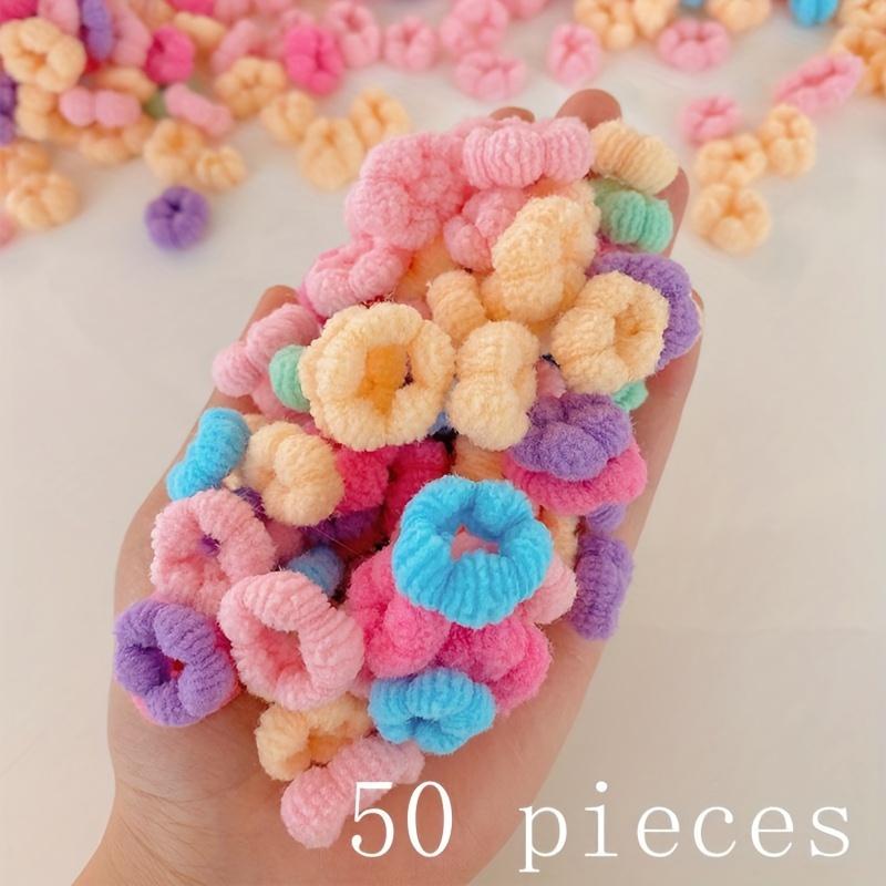 50pcs/100pcs Elastic Hair Tie Hair Bands Ponytail Holders Hair Accessories For Girls
50pcs/100pcs Elastic Hair Tie Hair Bands Ponytail Holders Hair Accessories For Girls