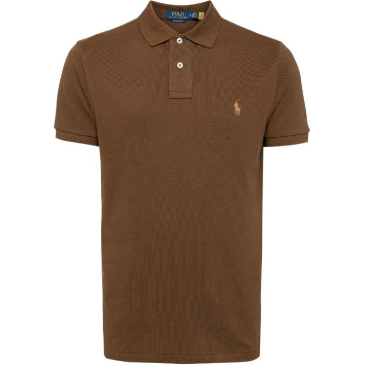 Polo Ralph Lauren Solid Color Pony Embroidered Short Sleeve Polo Shirt Men tops Brown 710680784-402 XS
Polo Ralph Lauren Solid Color Pony Embroidered Short Sleeve Polo Shirt Men tops Brown 710680784-402 XS