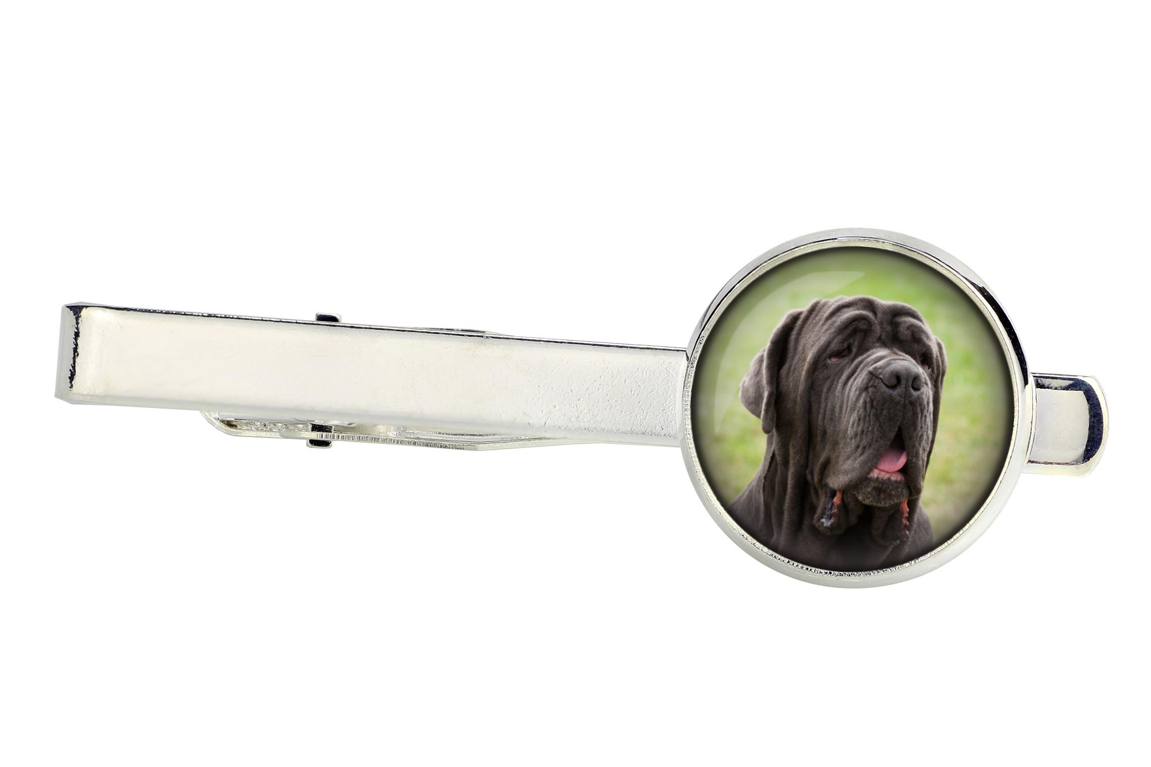 Neapolitan Mastiff, Mastino Napoletano - tie clip, ornament, jewelry for an evening outfit by Art-Dog срібний
Neapolitan Mastiff, Mastino Napoletano - tie clip, ornament, jewelry for an evening outfit by Art-Dog срібний