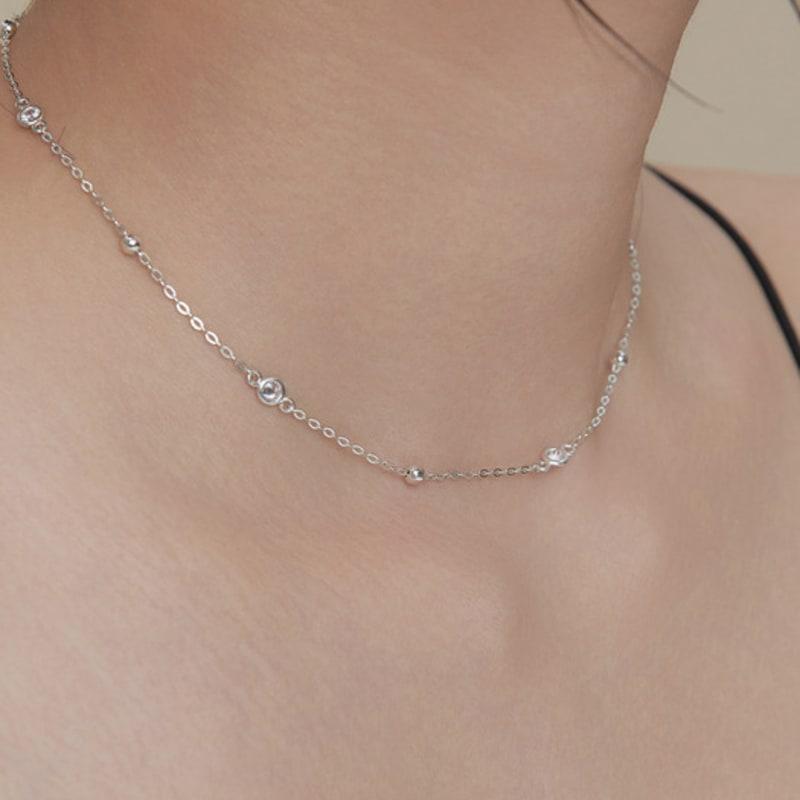 dmoment (925Silver) Twinkle Trace Choker Silver
dmoment (925Silver) Twinkle Trace Choker Silver