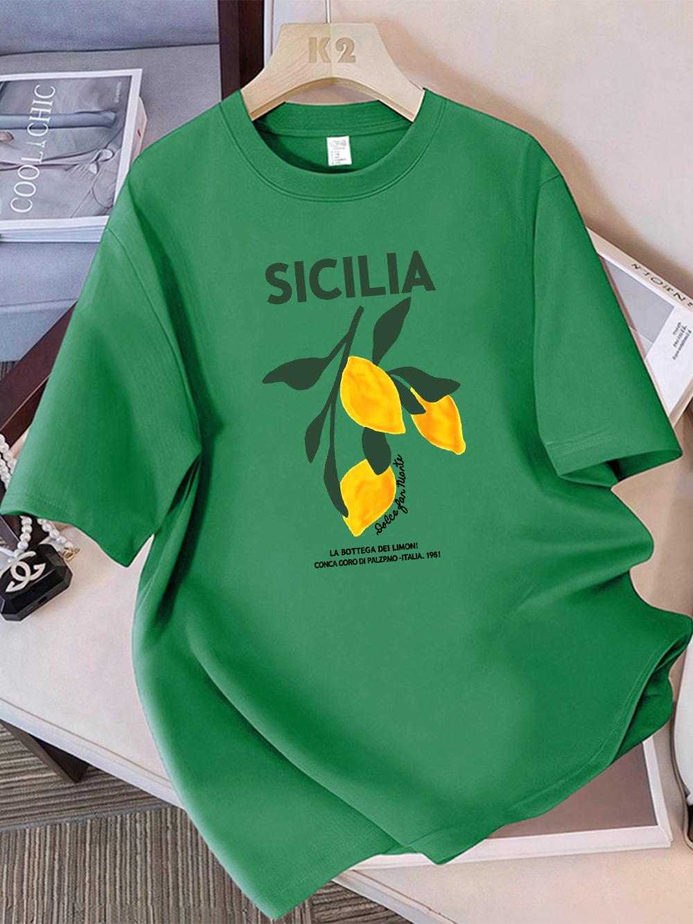 100 Cotton Summer TShirts Womens Amalfi Coast Italia Lemon Fruit Printing Tops Soft Loose ONeck T Shirt Casual Womans Clothes 4XL
100 Cotton Summer TShirts Womens Amalfi Coast Italia Lemon Fruit Printing Tops Soft Loose ONeck T Shirt Casual Womans Clothes 4XL